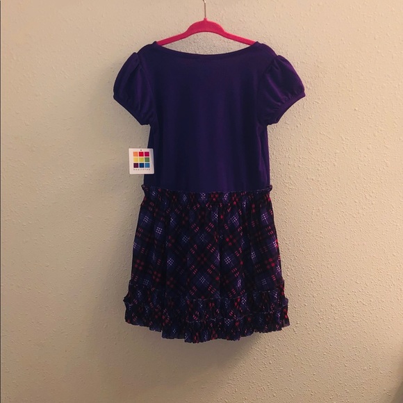 3 for $10 Healthtex NWT Purple/Pink Dress Size 4T - Picture 4 of 4